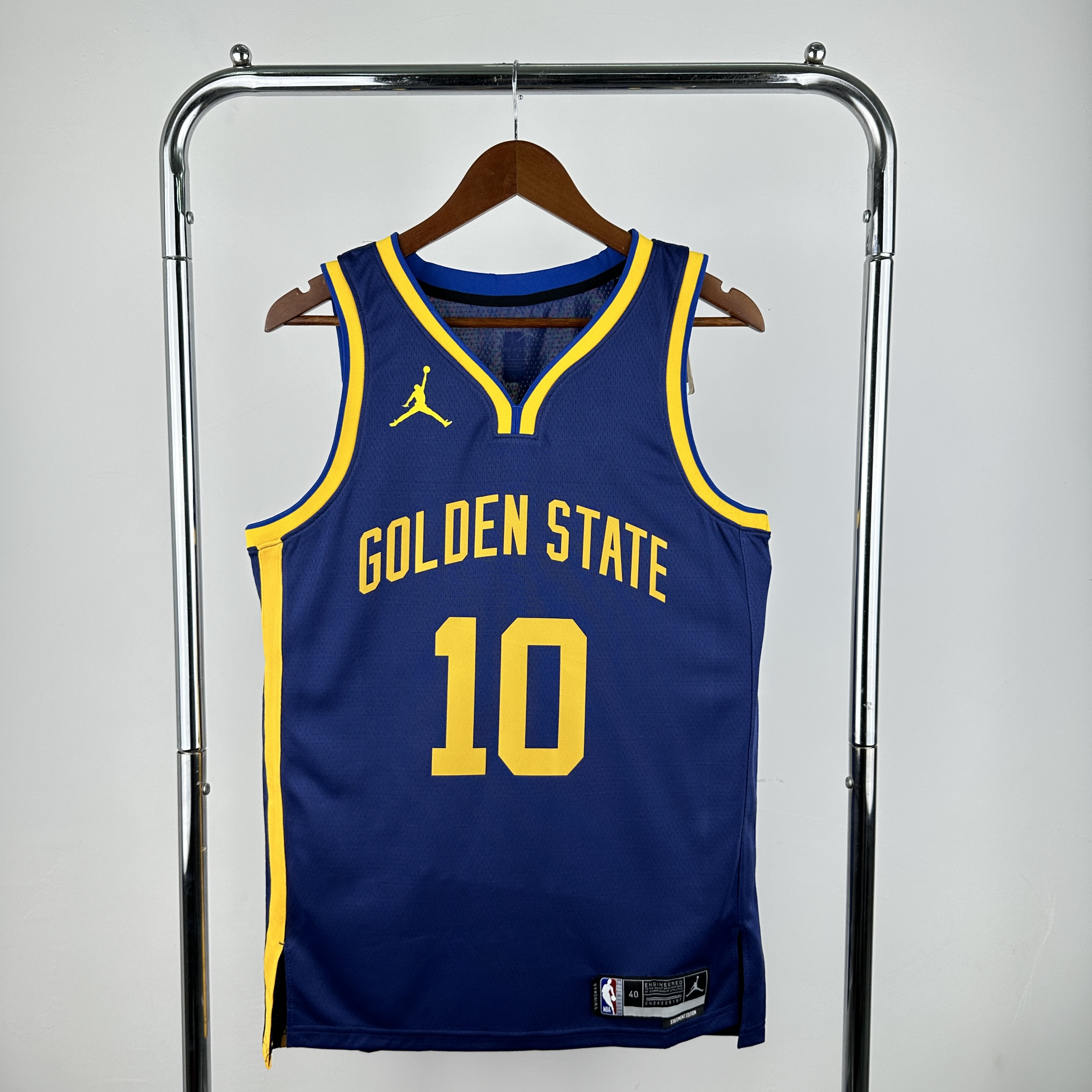 Men Golden State Warriors #10 Butler iii Blue Jordan style 2025 NBA Jersey